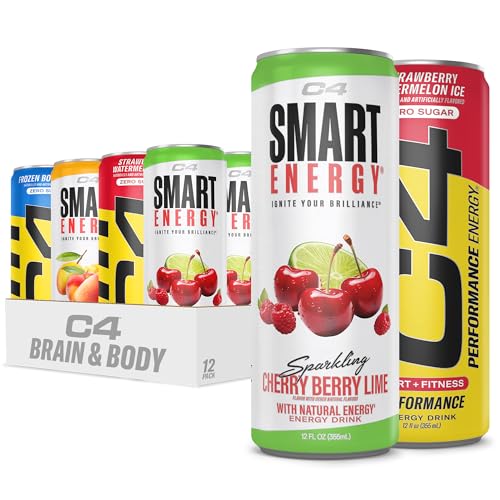 C4 Energy Brain & Body Variety Pack, 12 Pack