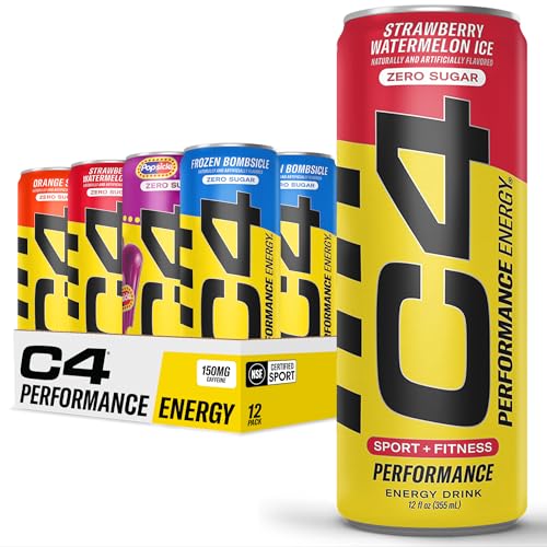 C4 Energy Drink Variety Pack, 12 Fl Oz 12 Pack